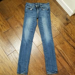American Eagle Faded Skinny Jeans